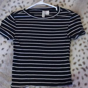 DIVIDED H&M BASIC Striped T-shirt